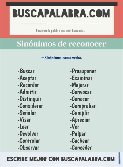 identificar sinonimo|reconocer sinónimo.